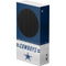 NFL Dallas Cowboys White Striped Xbox Series S Console Skin